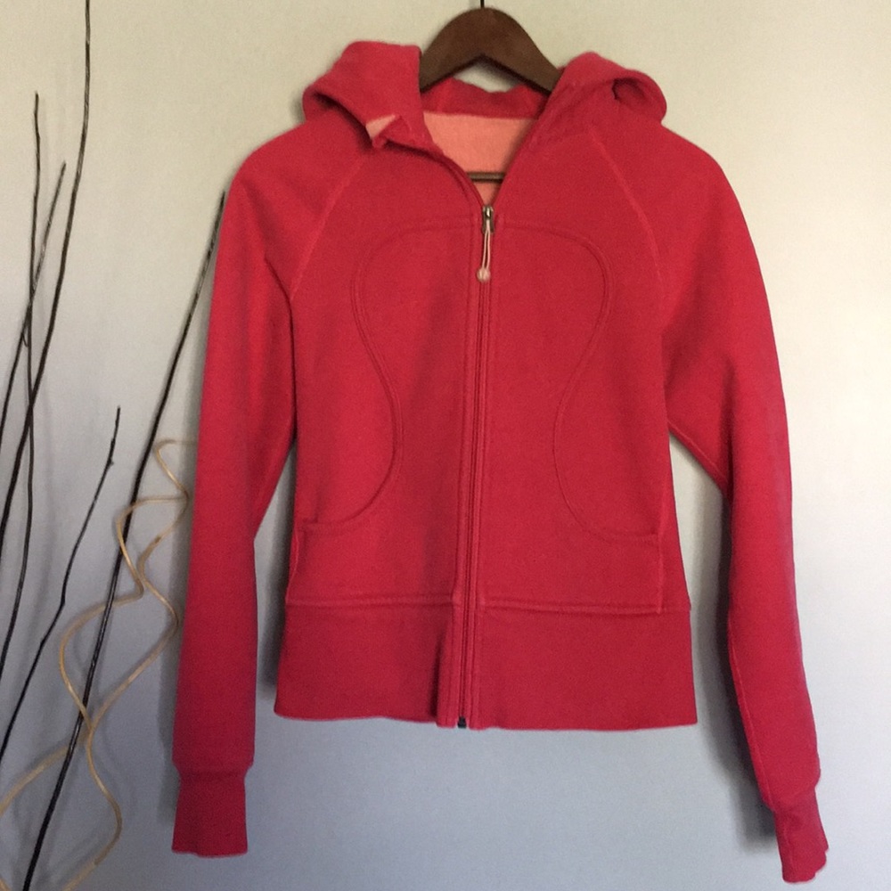 Lululemon Pink Scuba Hoodie